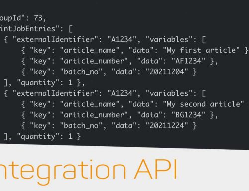 Cloudlabel API låter dig integrera med andra system