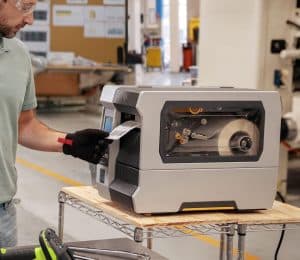 Utskrift av etiketter i lager Utskrift av etiketter i lager